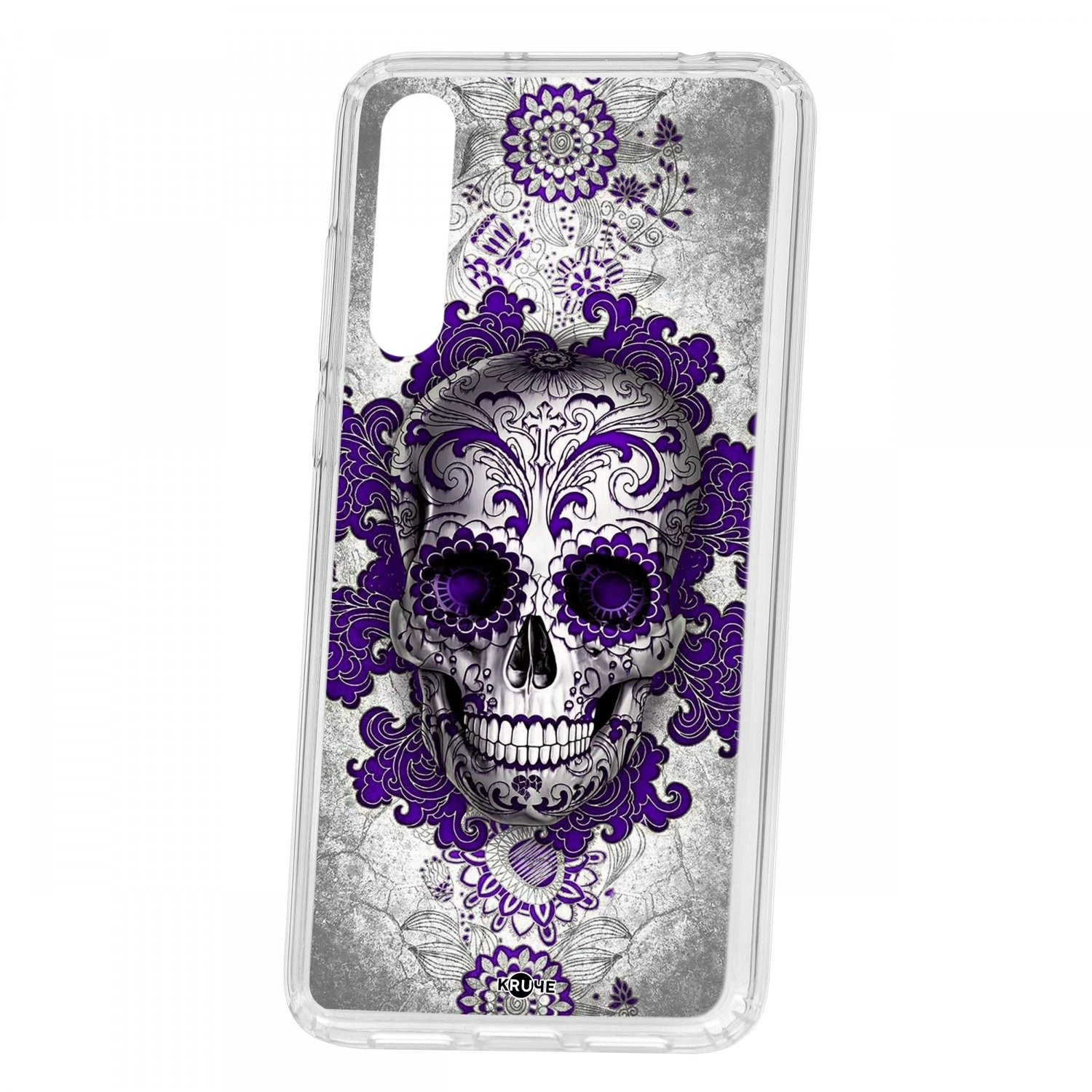 фото Чехол-накладка huawei p20 pro (plus) kruche print sugar skull кruче