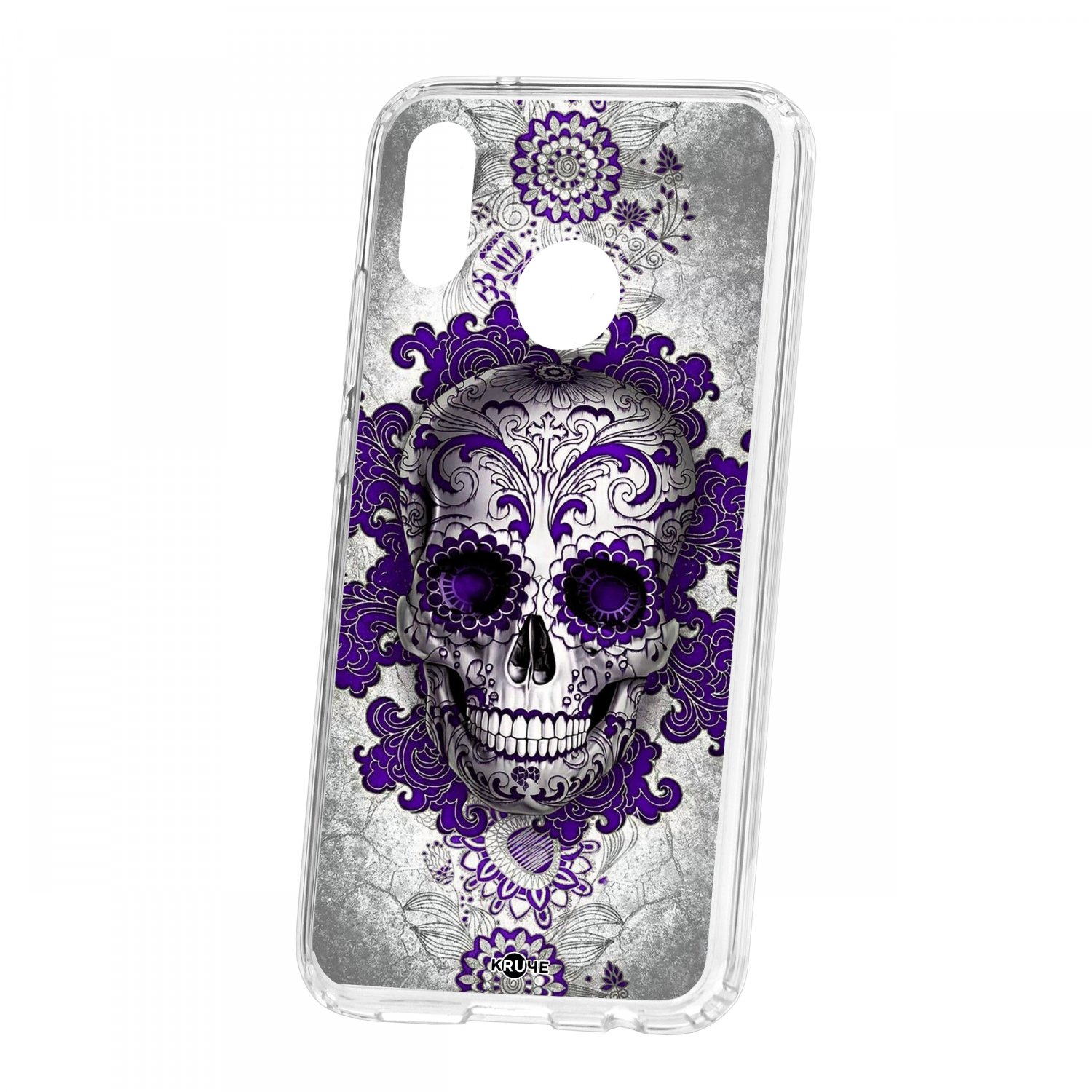 фото Чехол для huawei p20 lite / nova 3e кruче print sugar skull