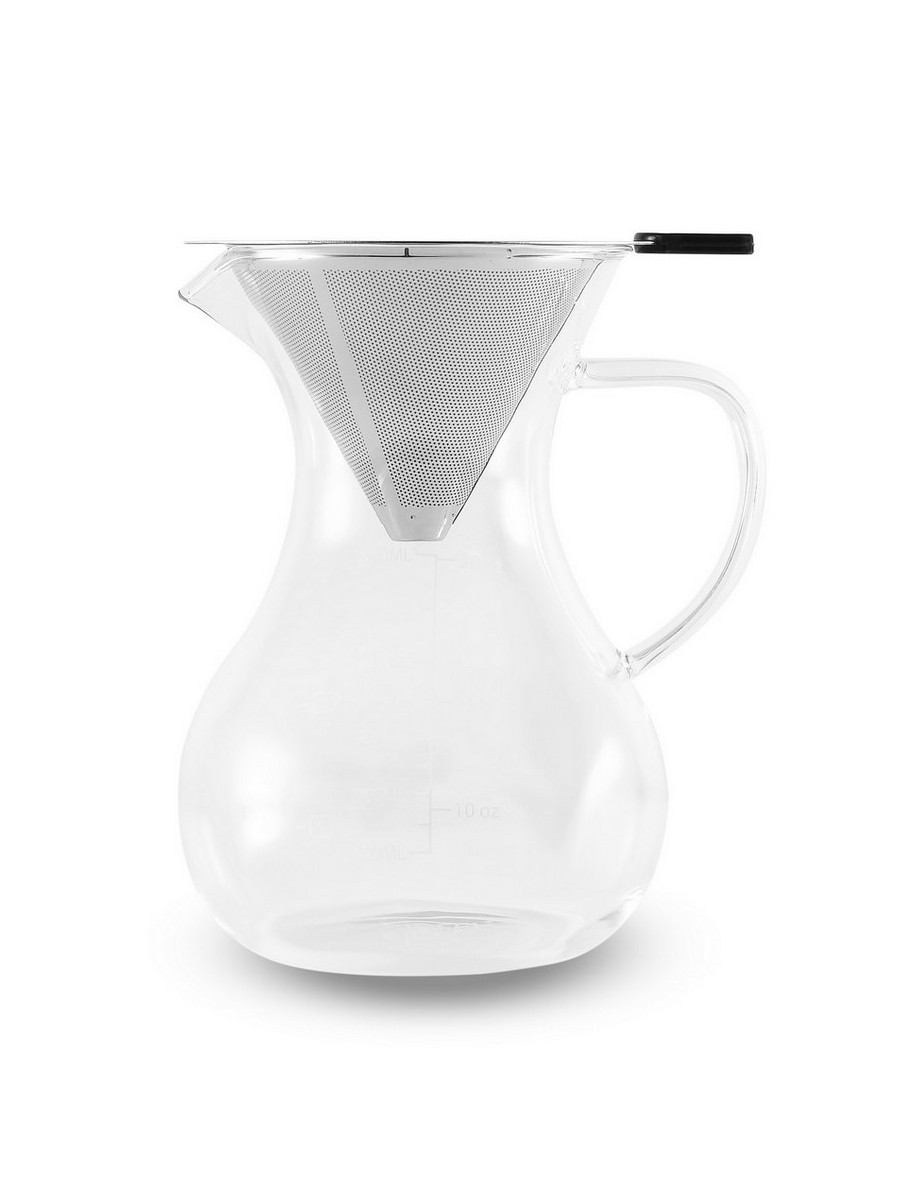 

Кофейник Gipfel 7224 POUR OVER 0,6 л, Прозрачный