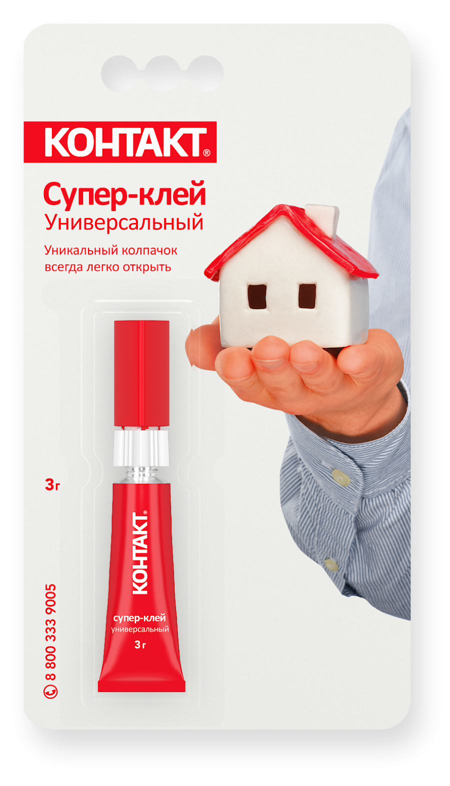 фото Супер-клей км 120-б03 3г контакт