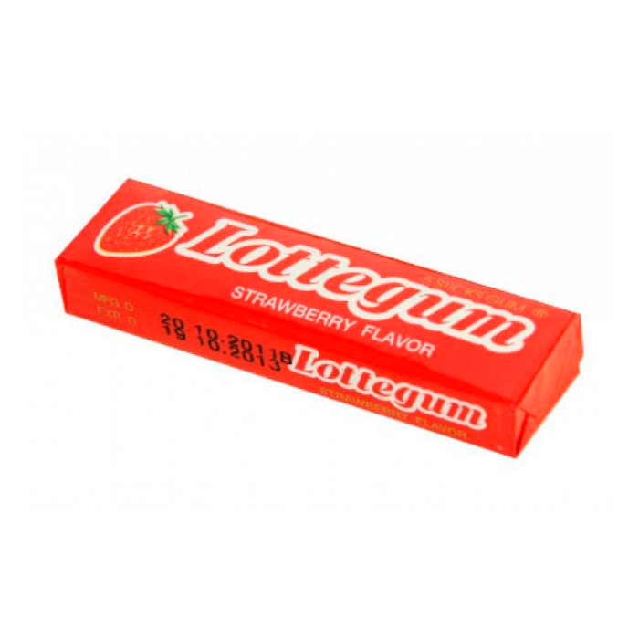 

Жевательная резинка Lotte Gum клубника 12.5 г, 16231