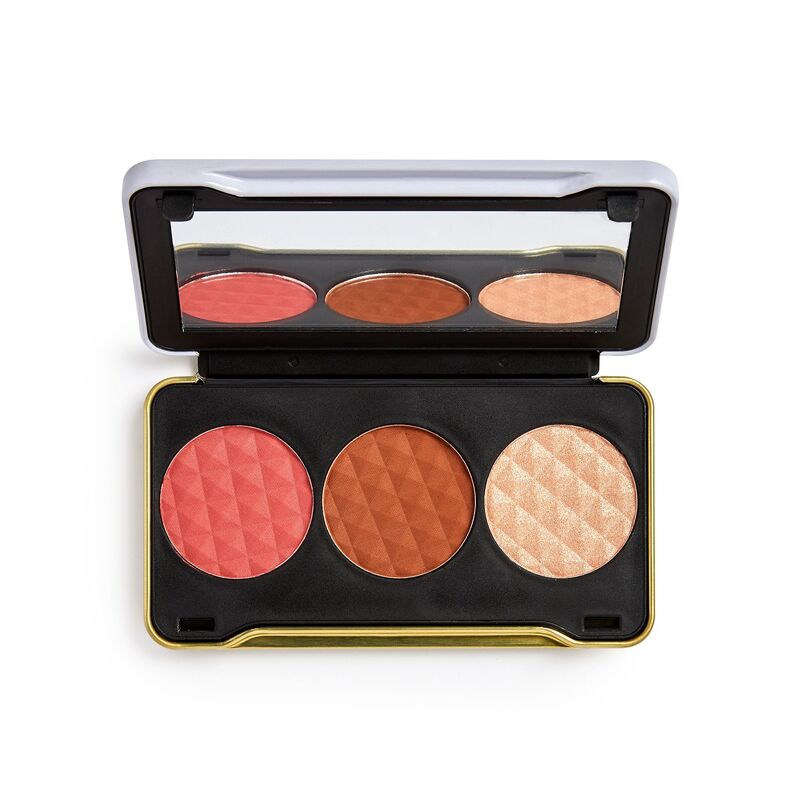 фото Палетка revolution makeup patricia bright face palette you are gold makeup revolution