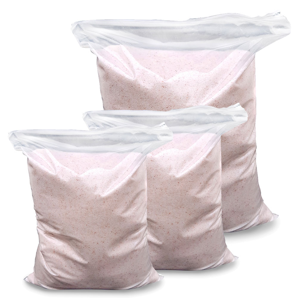 фото Набор гималайская соль wonder life розовая помол 0.5-1 мм 2 кг + 1 шт 1 кг 2 шт 500 г