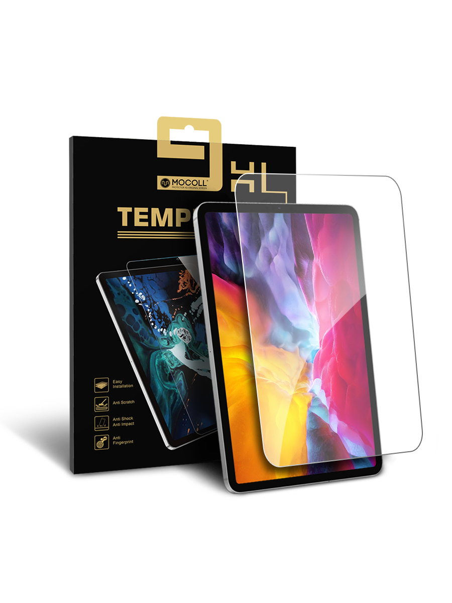 

Защитное стекло MOCOLL полноразмерное для iPad PRO 12.9' 2018-2020 (серия Golden Amor)