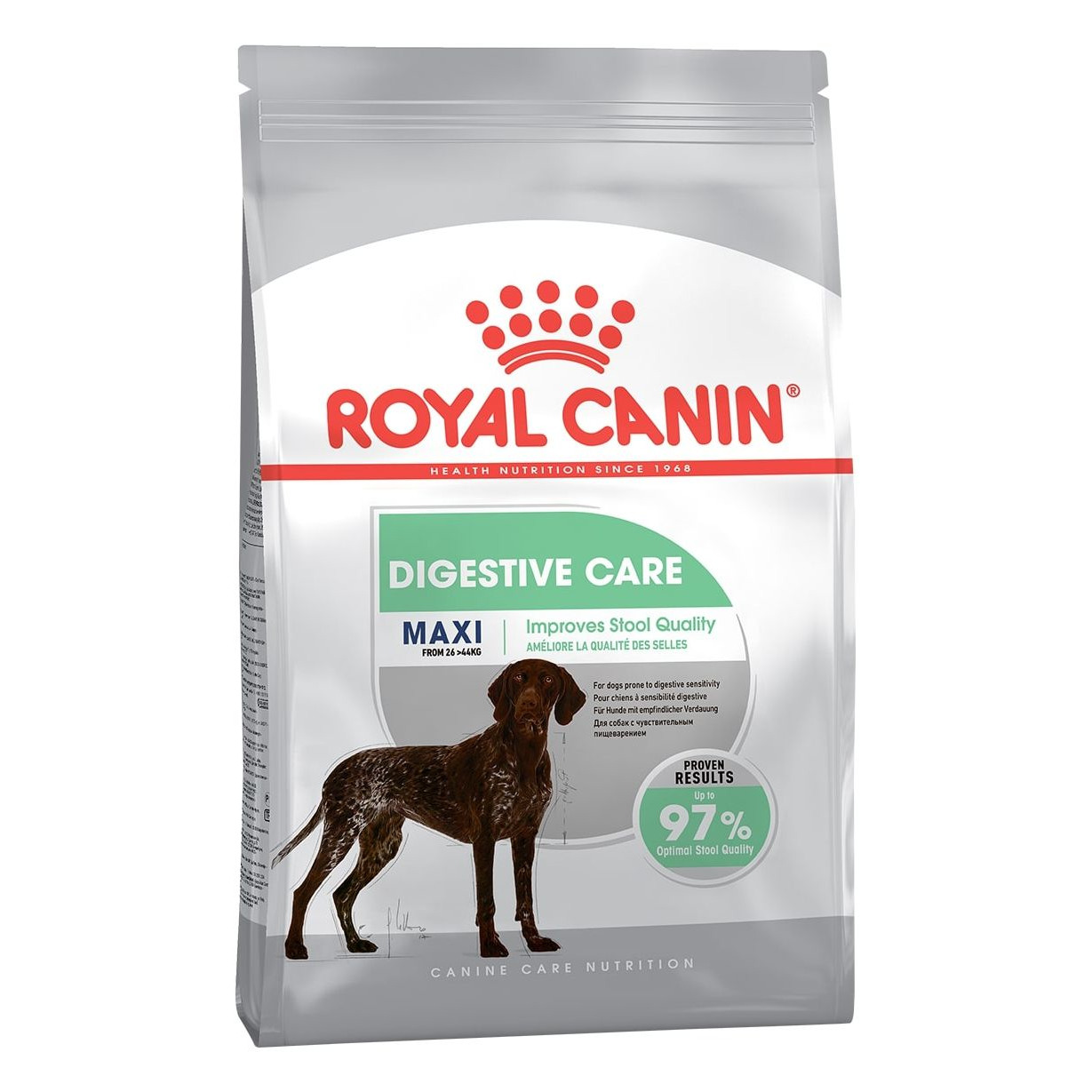 фото Сухой корм для собак royal canin digestive care maxi adult, птица, 3кг