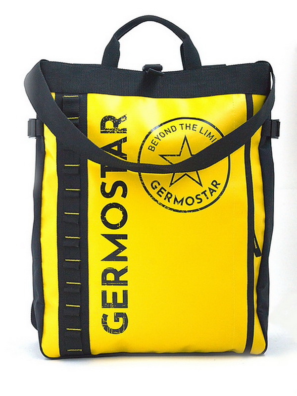 фото Сумка-рюкзак тоут 27л желтый гермостар