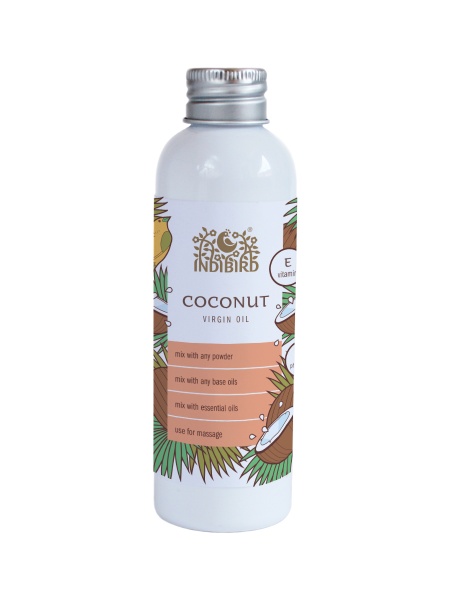 Масло Кокос холодный отжим Indibird Coconut Oil Virgin 150 мл  - купить