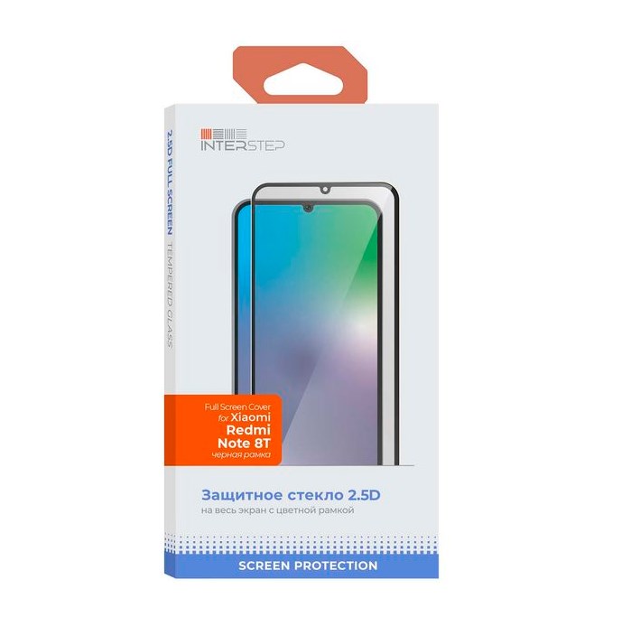 

Защитное стекло IS IS-TG-XIARENO8T-02AFB0-MVGD00, FSC для Xiaomi Redmi Note 8T Black
