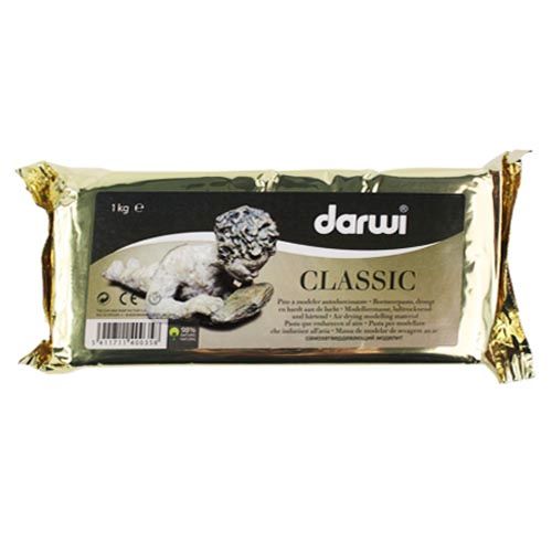 Паста для моделирования Darwi Classic, белая, 1 кг Darwi