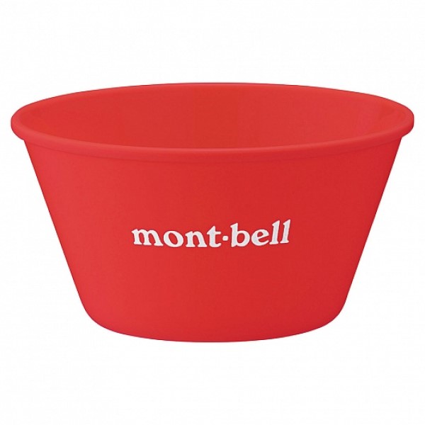 Тарелка Montbell Alpine Stacking Bowl 14,5 см, красный