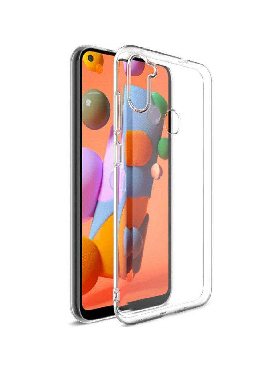 фото Чехол zibelino ultra thin case для samsung a11 (a115) transparent