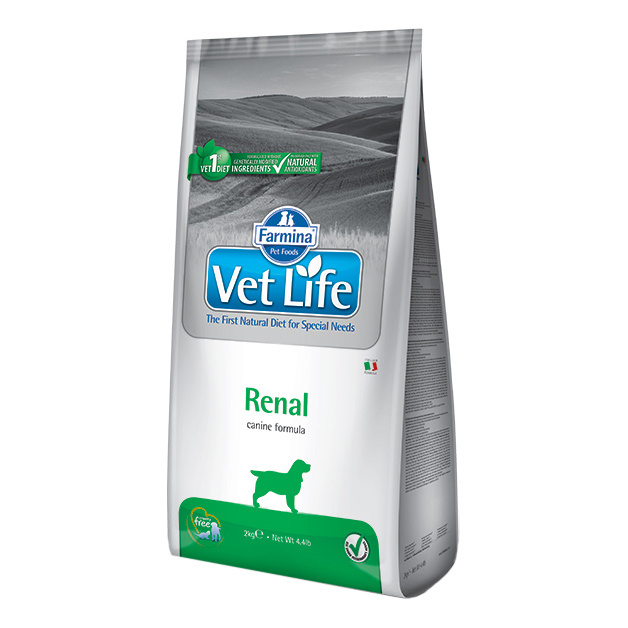 фото Сухой корм для собак farmina vet life renal, диетический, злаки, 12кг