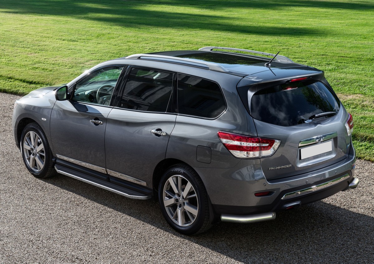 

Пороги на автомобиль "Premium" Rival Nissan Pathfinder R52 2014-2017, A193ALP.4107.1, Nissan