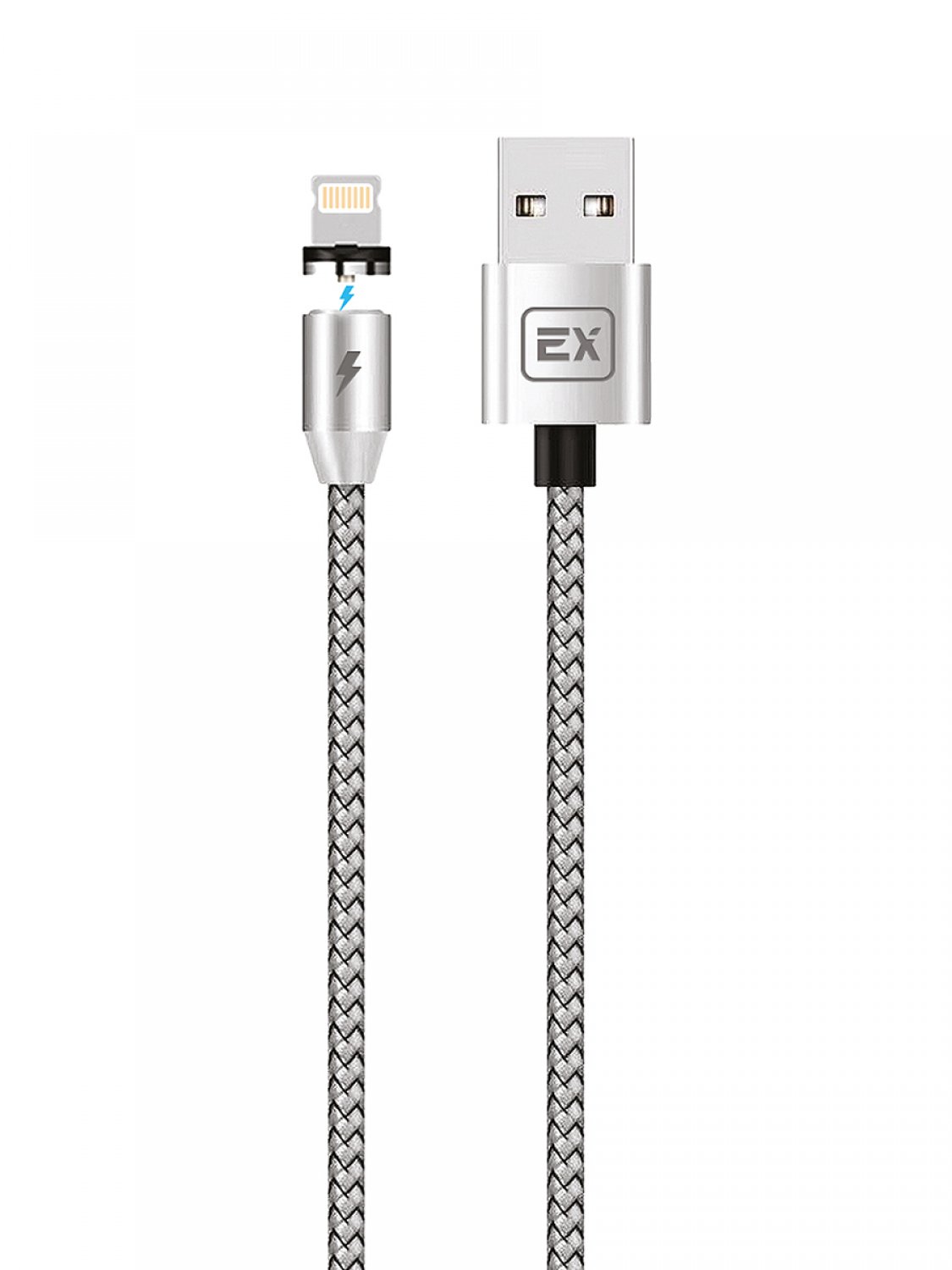 фото Кабель exployd magnetic classic ex-k-785 usb-ip 1m silver