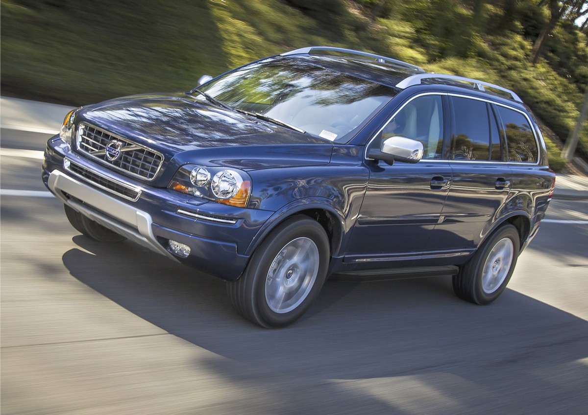 фото Пороги на автомобиль "premium-black" rival volvo xc90 i 2002-2014, 193 см, a193alb.5901.1