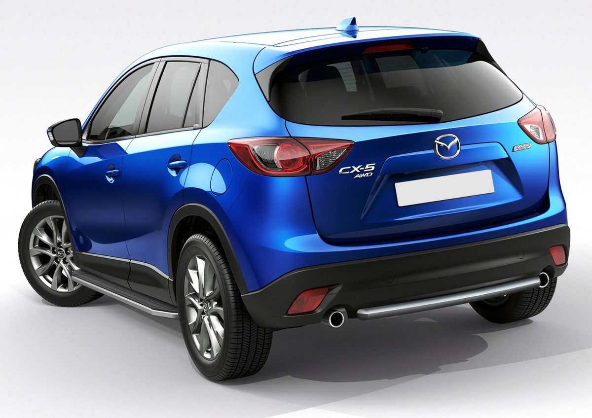 фото Пороги на автомобиль "premium" rival для mazda cx-5 i 2011-2017, 173 см, a173alp.3801.3