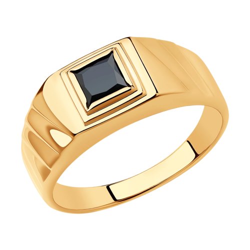 

Кольцо из золота р. 22,5 SOKOLOV 018405, фианит, 018405