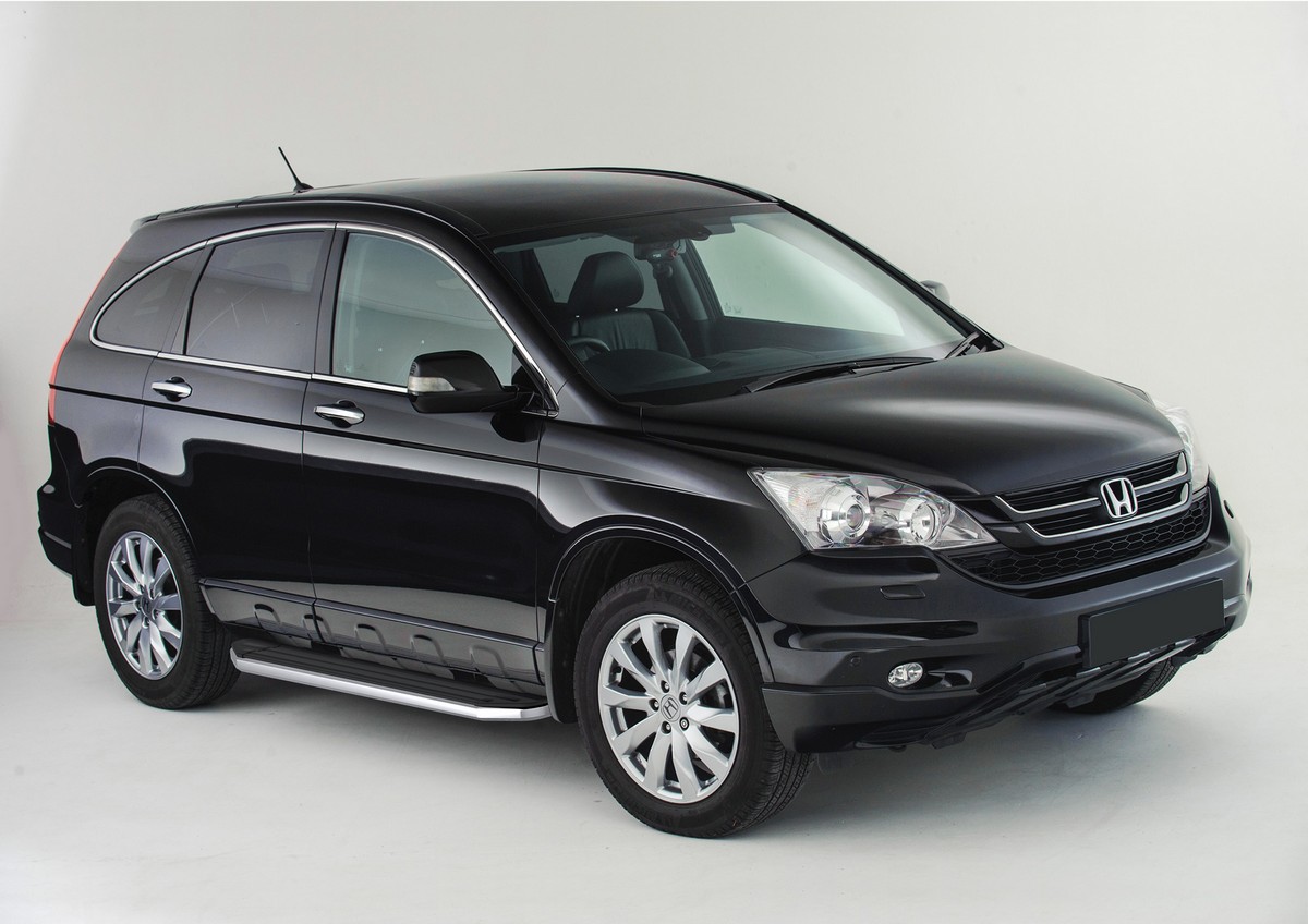 фото Пороги на автомобиль "premium" rival для honda cr-v iii 2007-2012, 173 см, a173alp.2101.1