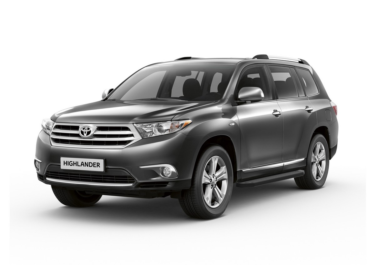 фото Пороги на автомобиль "premium-black" rival toyota highlander u40 2007-2013, a180alb.5704.1