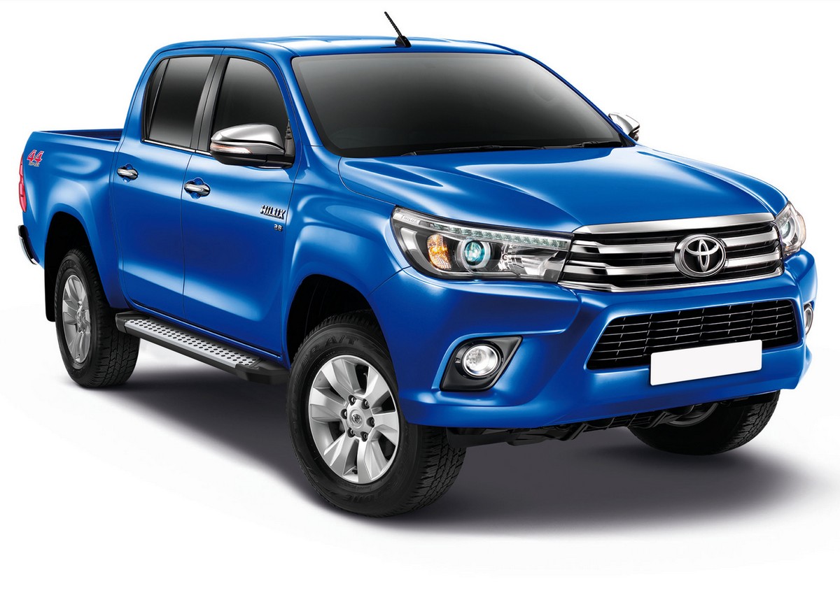 фото Пороги на автомобиль "bmw-style круг" rival toyota hilux viii 2015-н.в., d193al.5708.1