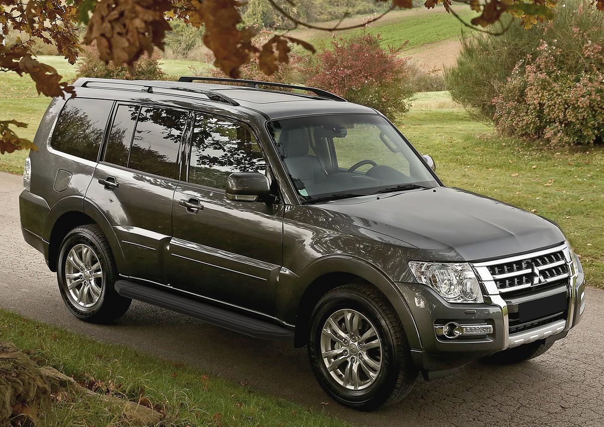 фото Пороги на автомобиль "premium-black" rival mitsubishi pajero iv 2006-н.в., a173alb.4002.1
