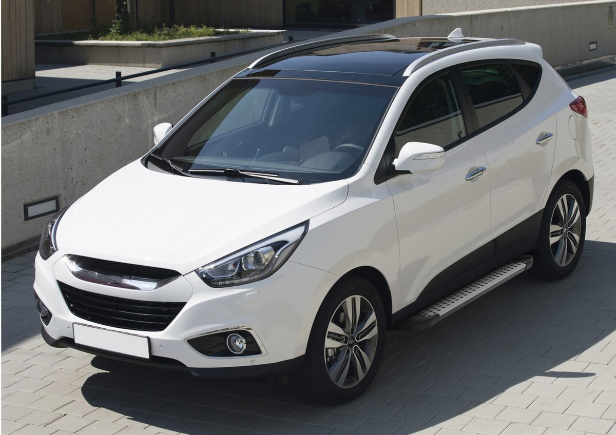 фото Пороги "bmw-style круг" rival hyundai ix35 10-15/kia sportage iii 10-16, d173al.2303.2