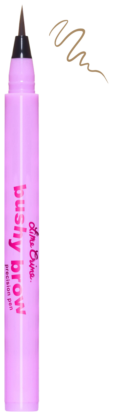 фото Маркер для бровей lime crime bushy brow pen, dirty blonde