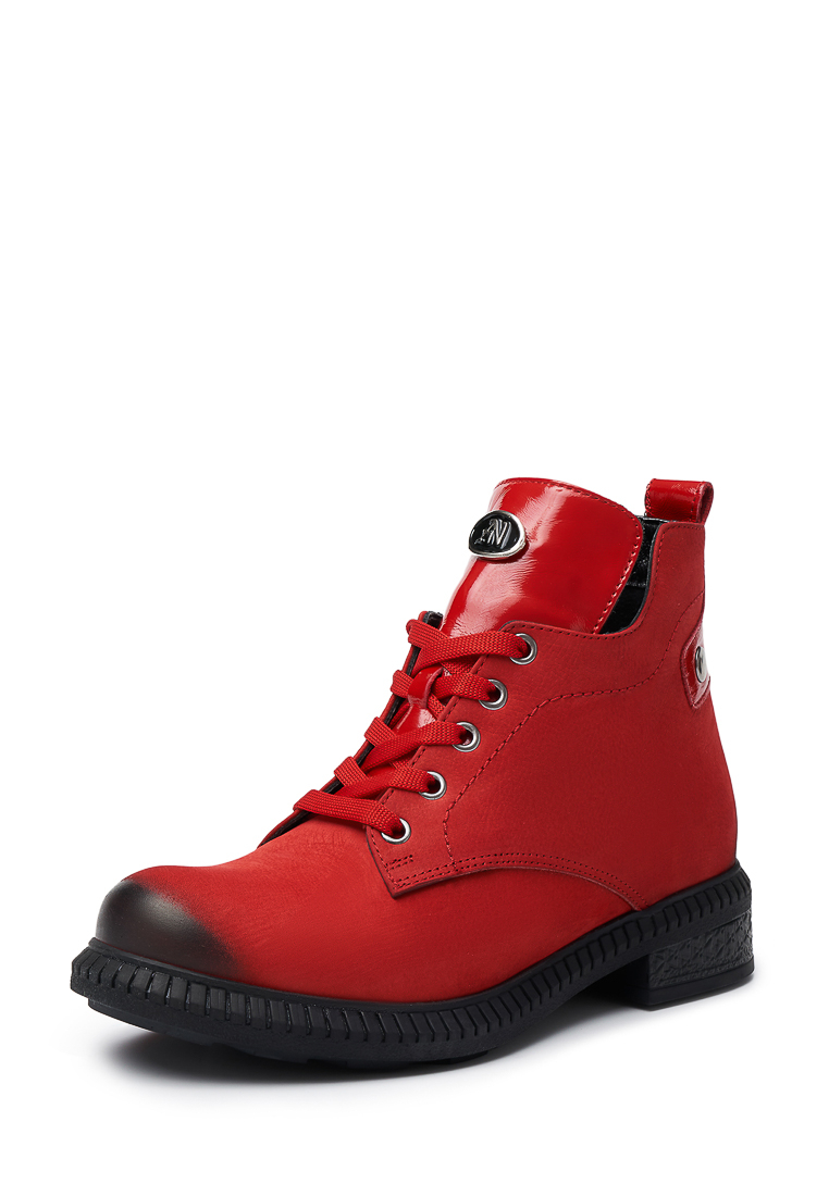 Ботинки женские Alessio Nesca 710019745 красные 37 RU