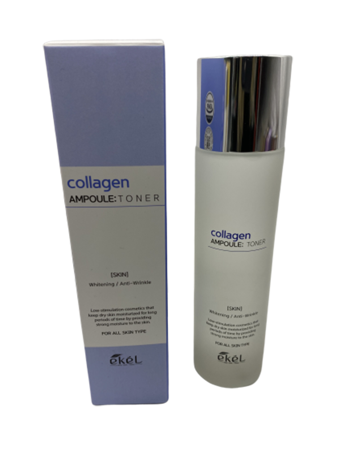 фото Тонер для лица с коллагеном ekel collagen ampoule toner 150 мл