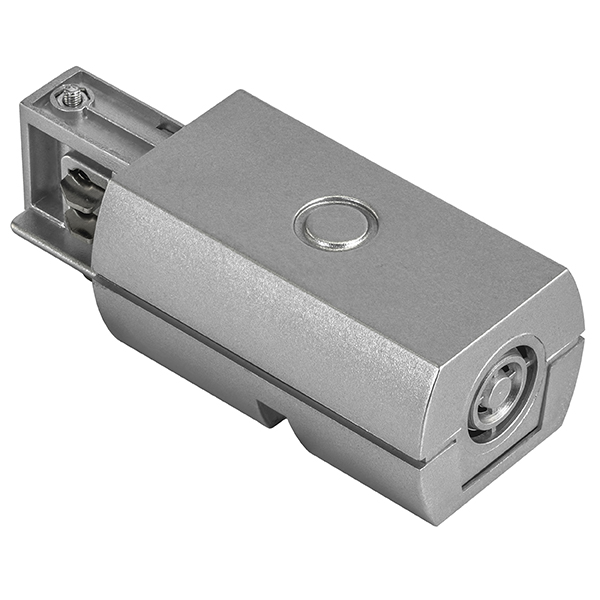 

Коннектор-токоподвод для трехфазного шинопровода Lightstar Barra 504119, Серый