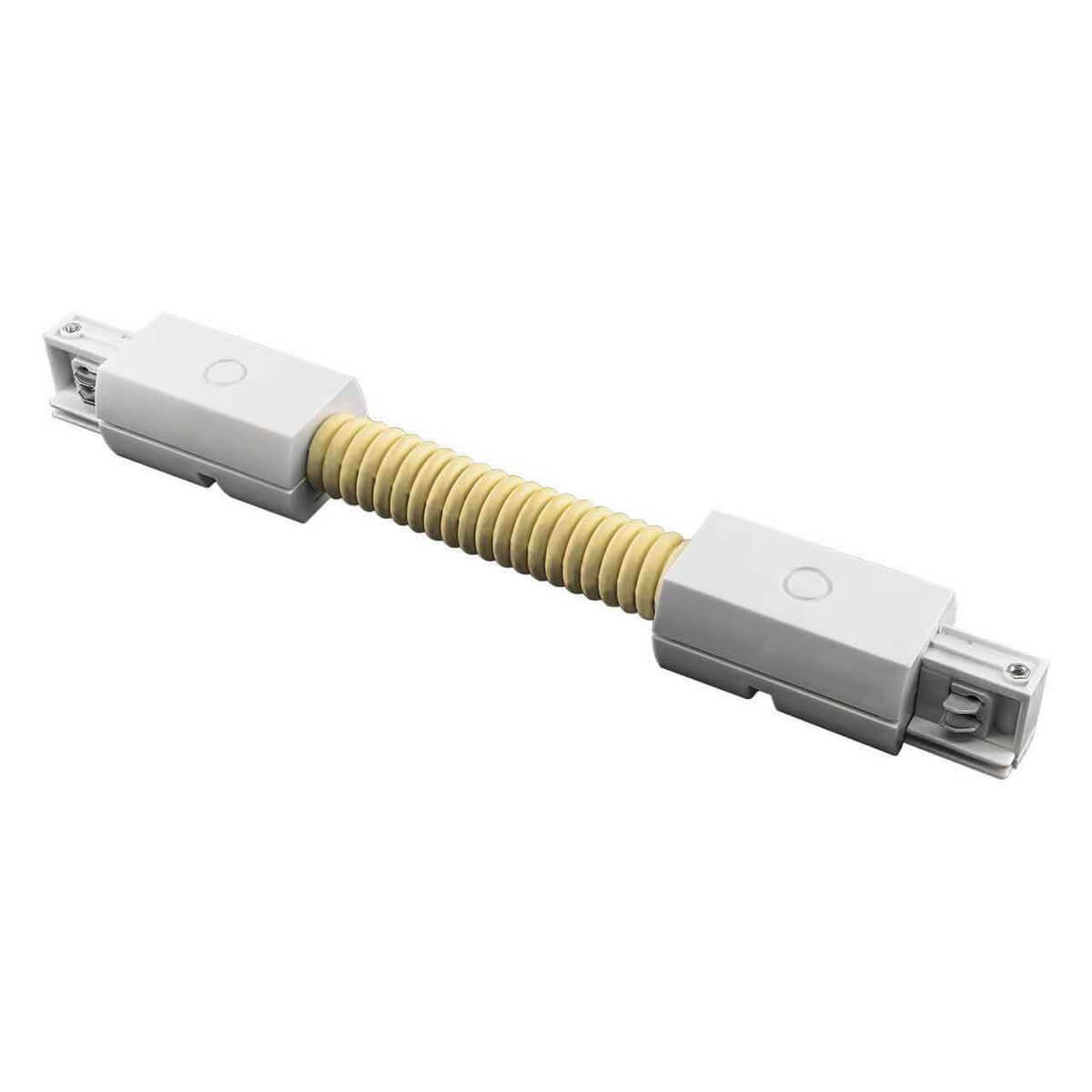 

Коннектор гибкий для трехфазного шинопровода Lightstar Barra 504156, Белый