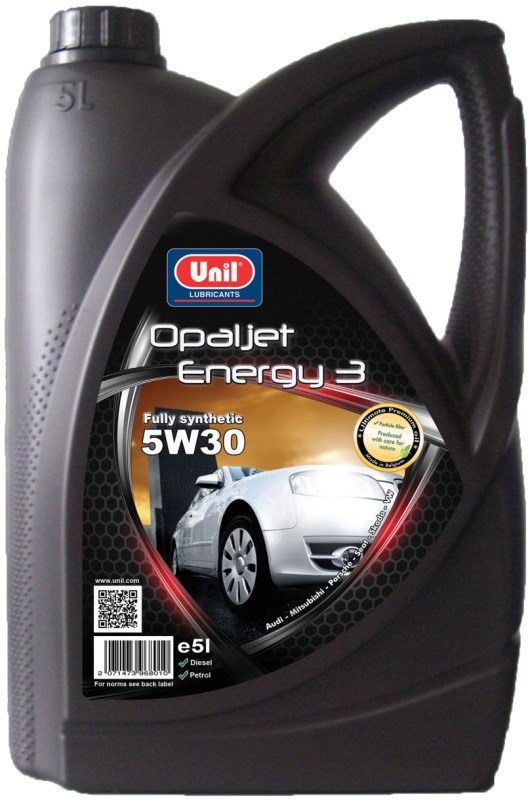 

Моторное масло Unil Opaljet Energy 3 X-Tra 5W30 5 л, Opaljet Energy 3 X-Tra