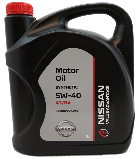 фото Моторное масло nissan va motor oil 5w-40 5л ke900-90042va nissan арт. ke900-90042va