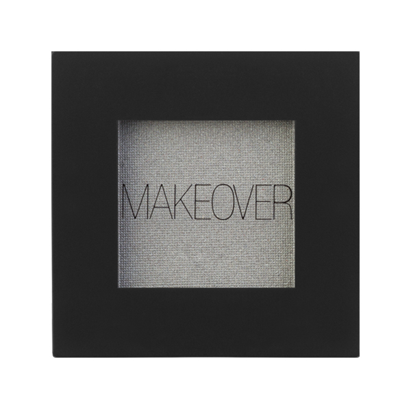 Тени для век Makeover Paris Single Eyeshadow Silver Shimmer