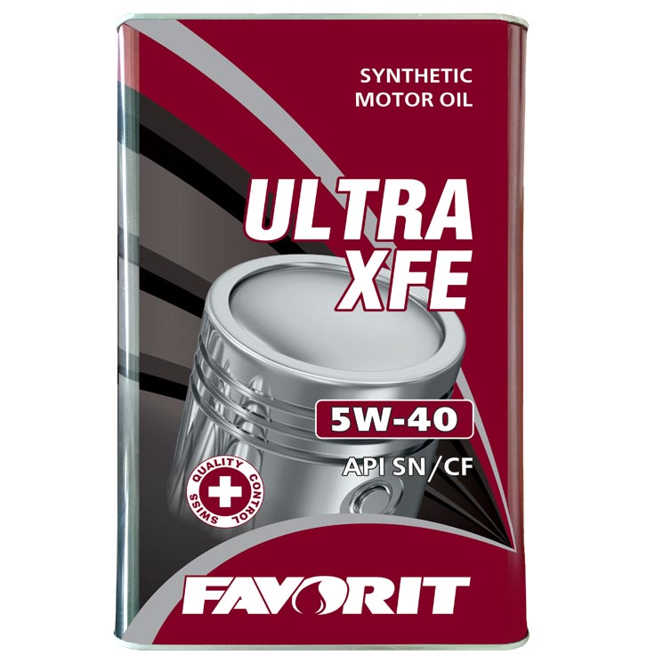 Моторное масло Favorit Ultra X FE SN/CF Metal 5W40 1 л