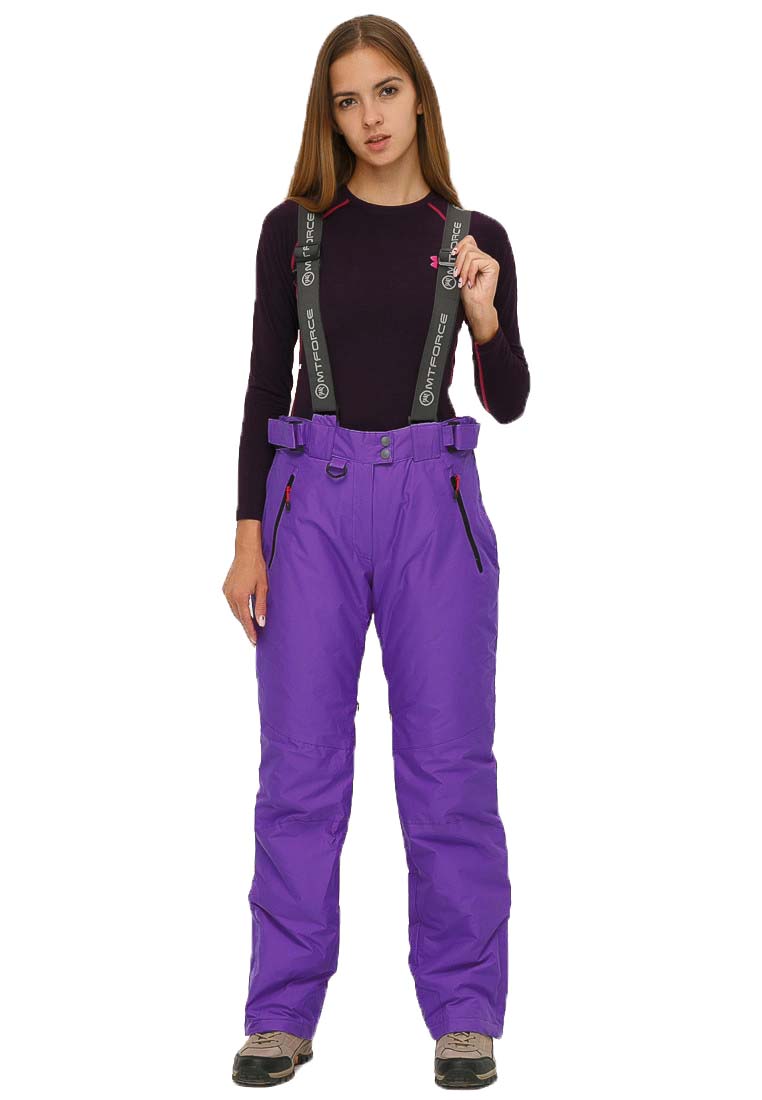 

Брюки женские MTFORCE 1878F фиолетовые 56 RU, 1878F