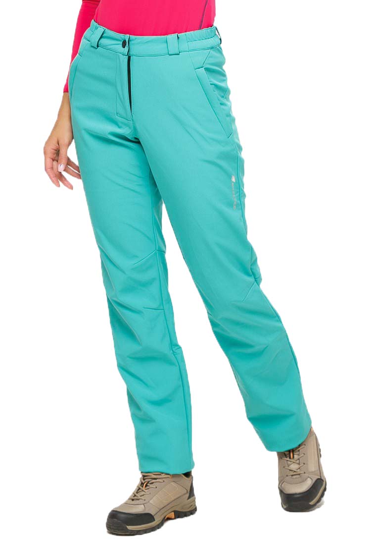 фото Спортивные брюки mtforce 1852-1br, бирюзовые, 52 ru