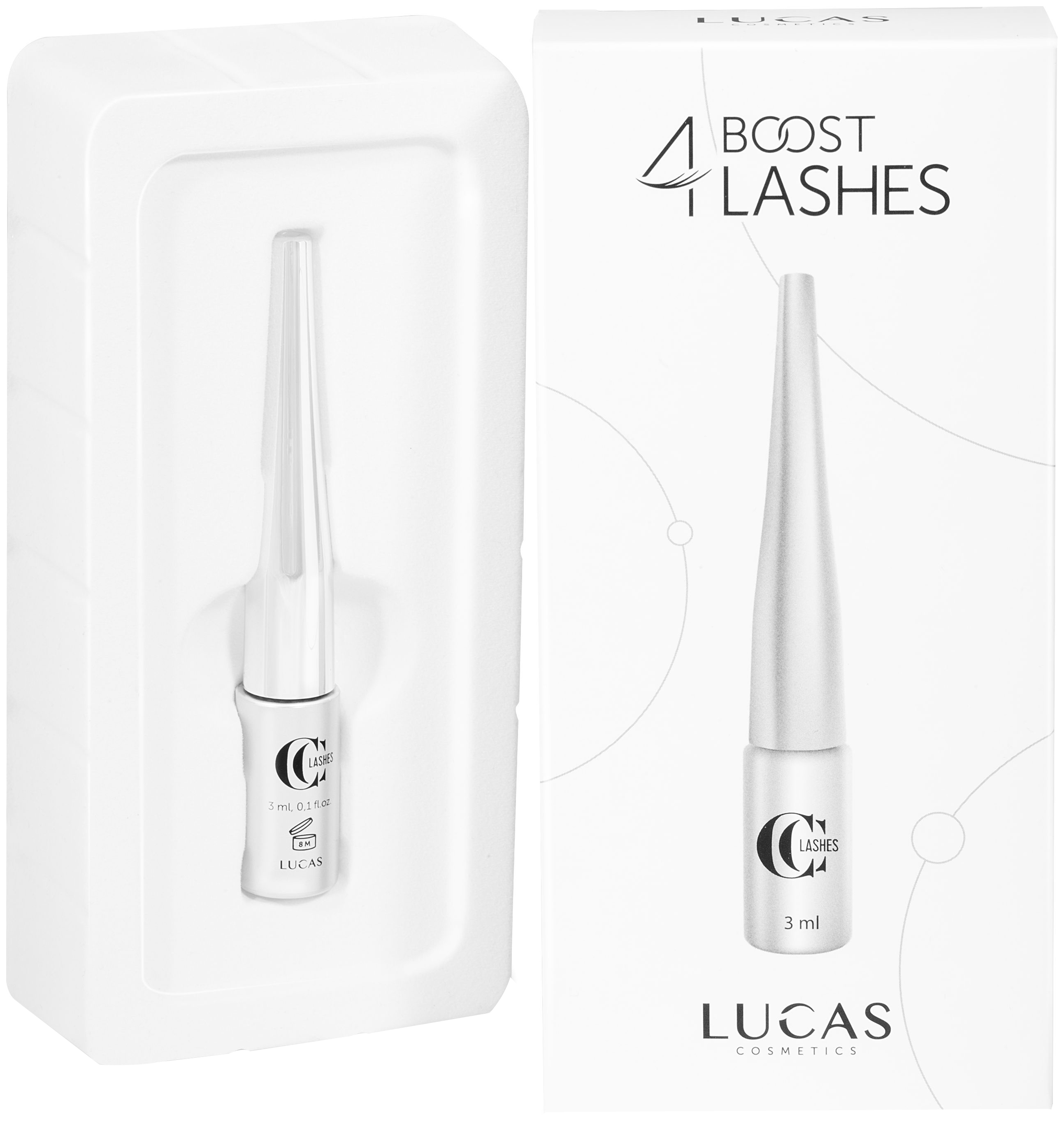 Сыворотка для роста ресниц Lucas' Cosmetics CC Lashes Boost 4 Lashes, 3 мл шампунь lucas cosmetics