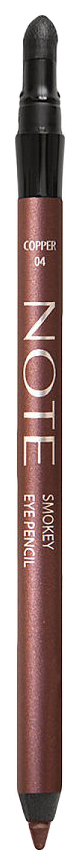 Карандаш для глаз Note Smokey Copper карандаш для глаз note smokey eye тон 04