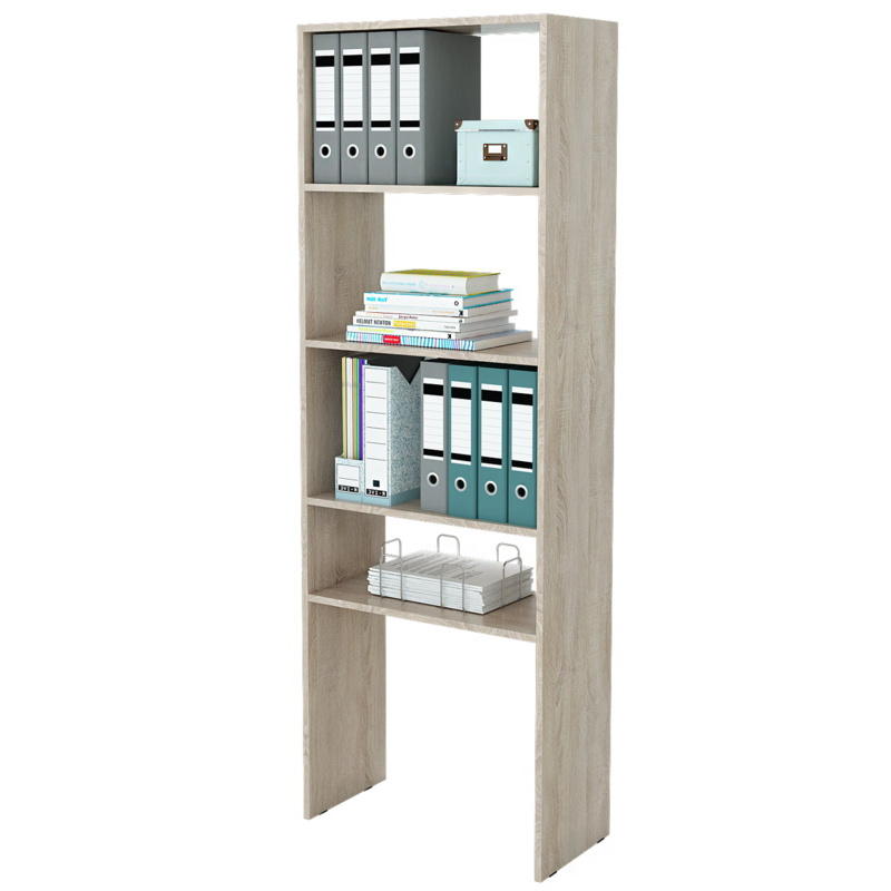 фото Стеллаж mfmaster mas_mst-ssr-04-r-16ds 63,2х30х177 см, дуб сонома