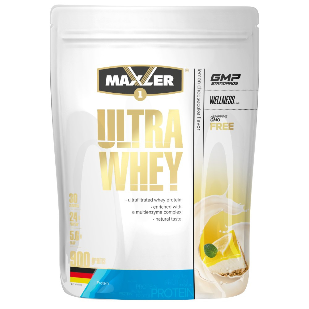 фото Протеин maxler ultra whey, 900 г, lemon cheesecake