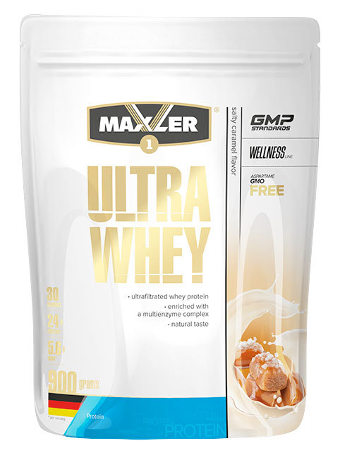 фото Протеин maxler ultra whey, 900 г, latte macchiato