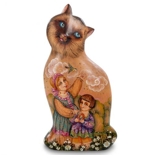 

Фигурка Art East, Кошечка, 12,7*5,4*25,5 см, Коричневый