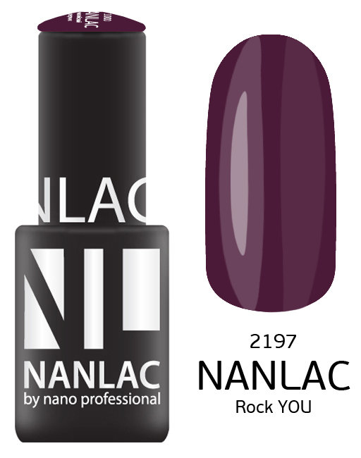 

Гель лак NANO PROFESSIONALNL 2197 Rock YOU 15 мл 825