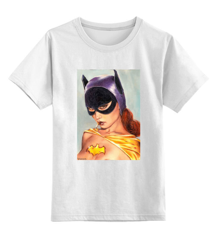 

Детская футболка Printio El batgirl цв.белый р.140, 0000000779957