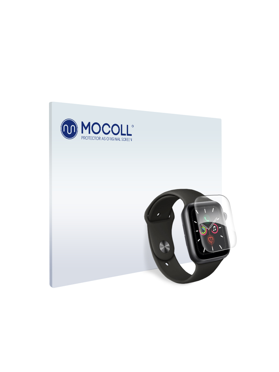 Защитная пленка MOCOLL прозрачная для Apple Watch 40mm с гранями 3D