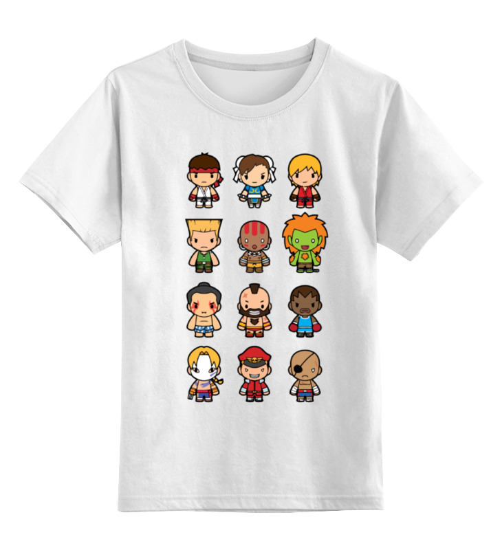 

Детская футболка Printio Уличный боец street fighter цв.белый р.140, 0000000773788