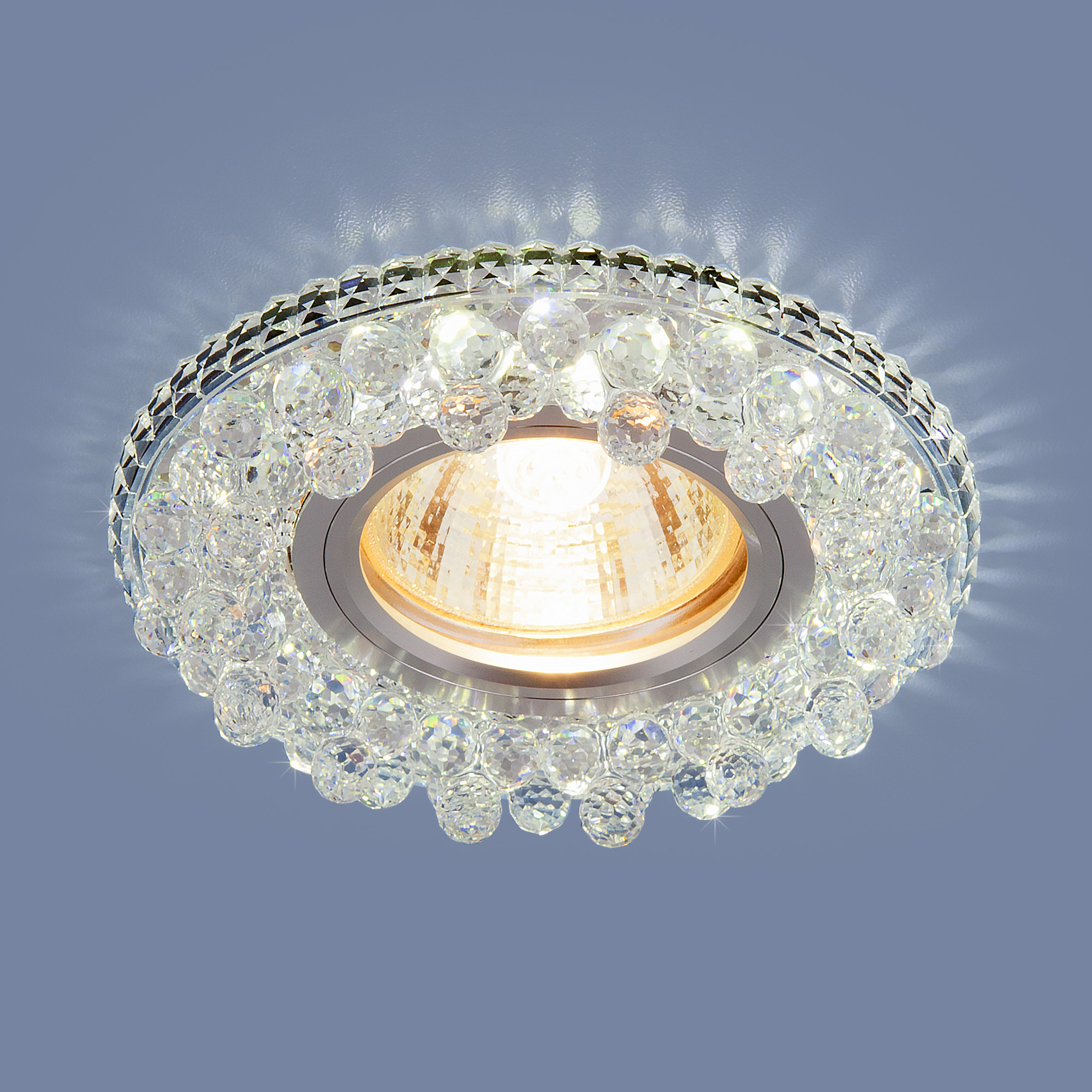 фото Встраиваемый точечный светильник с led подсветкой elektrostandard 2211 mr16