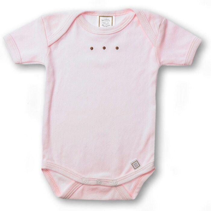

Боди с коротким рукавом SwaddleDesigns PP w/Mocha Dots, размер 62, SD-206PP