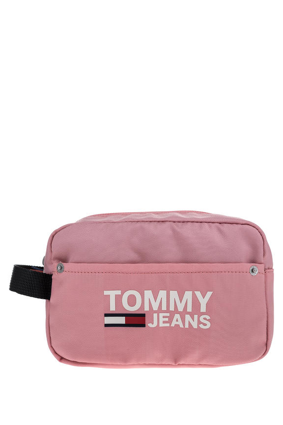 Косметичка женская Tommy Jeans AW0AW07650 розовая